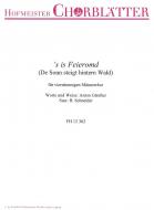 De Sonn steigt hinterm Wald ('s is Feieromd) 