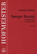 Sperger Rezital 