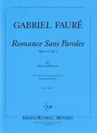 Romance Sans Paroles op. 17/3 