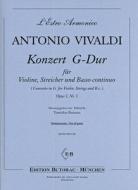 Konzert G-Dur Op. 3/3 