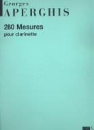 280 mesures pour clarinette 
