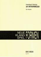 24 Intermezzi für Klavier 