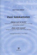Zwei Solokantaten 