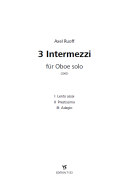 3 Intermezzi 
