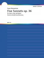 Five Sonnets op. 36 