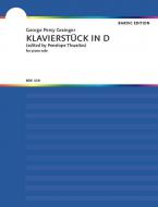Klavierstücke in D 