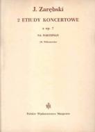 Two Concert Studies Op. 7 