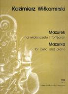 Mazurka For Cello And Piano 