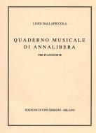 Quaderno Musicale di Annalibera 