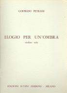 Elogio per un' Ombra 