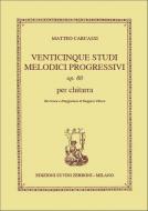 Venticinque Studie Melodici progressivi op. 60 