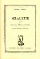 6 Ariette op. 95 