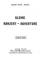 Kleine Konzert Ouvertüre 