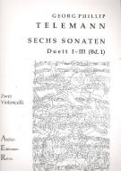 6 Duette (Sonaten) für 2 Violoncelli 1 