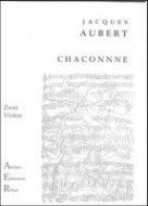 Chaconne für 2 Violen in d-moll 