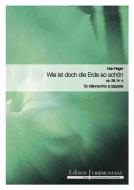 Wie ist doch die Erde so schön op.38 Nr.4 