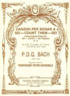 Canzon per Sonar A Sei - Count Them - Sei 