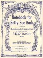 Notebook for Betty-Sue Bach 