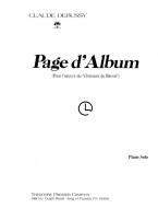Page d'album 