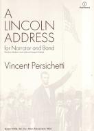 A Lincoln Address For Narrator And Band Op.124A 