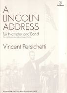 A Lincoln Address For Narrator And Band Op.124A 