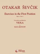 Exercises In The First Position For Viola op. 1, Part 1 