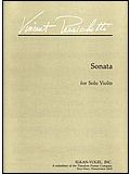 Sonata For Solo Violin Op. 10 