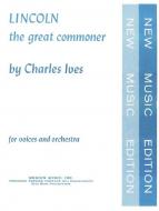 Lincoln The Great Commoner 