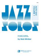 Jazz Solos for Alto Sax Vol. 1 Standard