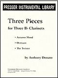 Three Pieces For Three Bb Clarinets 