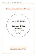 Song Of Faith (Ani Ma'Amin) Organ 