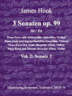 3 Sonaten op. 99 Band 2: Sonate G-Dur 