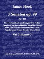 3 Sonaten op. 99 Band 3: Sonate Es-Dur 