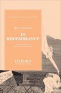 In Remembrance 