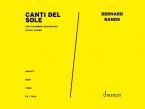 Canti Del Sole For Tenor And Chamber Ensemble Standard