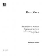 6 Songs aus der Dreigroschenoper 