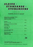 Oldies - Standards - Evergreens Heft 39 