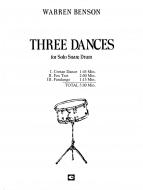 3 Dances for Solo Snare Drum 