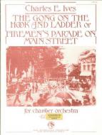 The Gong On The Hook And Ladder Or Firemen's Parade On Main Street 