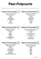 Cha-Cha-Perlen - Peer-Potpourris 1 