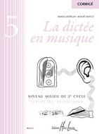 La dictee en musique 5 