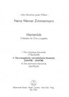 Marienlob: II. Das evangelische und katholische Marienlob 