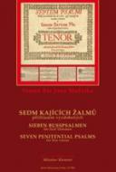 Sieben Bußpsalmen für fünf Stimmen 