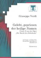 Gelobt, gepriesen der heilige Name 