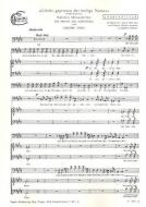 Gelobt, gepriesen der heilige Name 