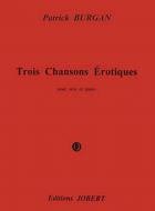 3 Chansons érotiques 