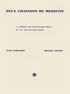 2 Chansons de Mezzetin 