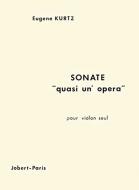 Sonate quasi un' opera 