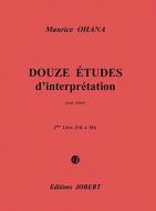 12 Etudes d'interprétation 2 