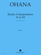 Etudes d'interprétation no 11 et 12 